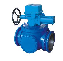 硬密封電動三通球閥|耐磨耐高溫