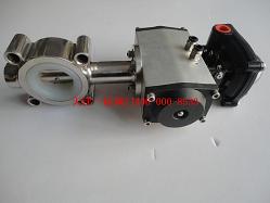 對夾式氣動(dòng)衛(wèi)生級(jí)蝶閥