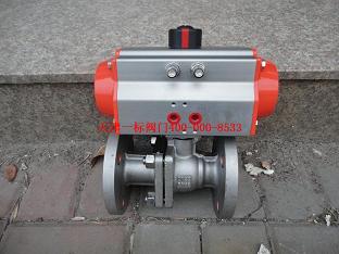 硬密封氣動(dòng)球閥|不銹鋼材質(zhì)法蘭連接